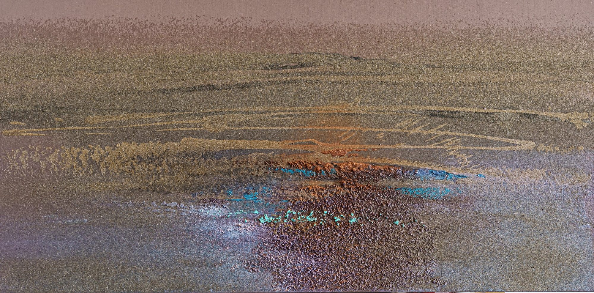 Horizonte volcánico · 2022 · 120 × 60 cm / 47,2 × 23,6 in
