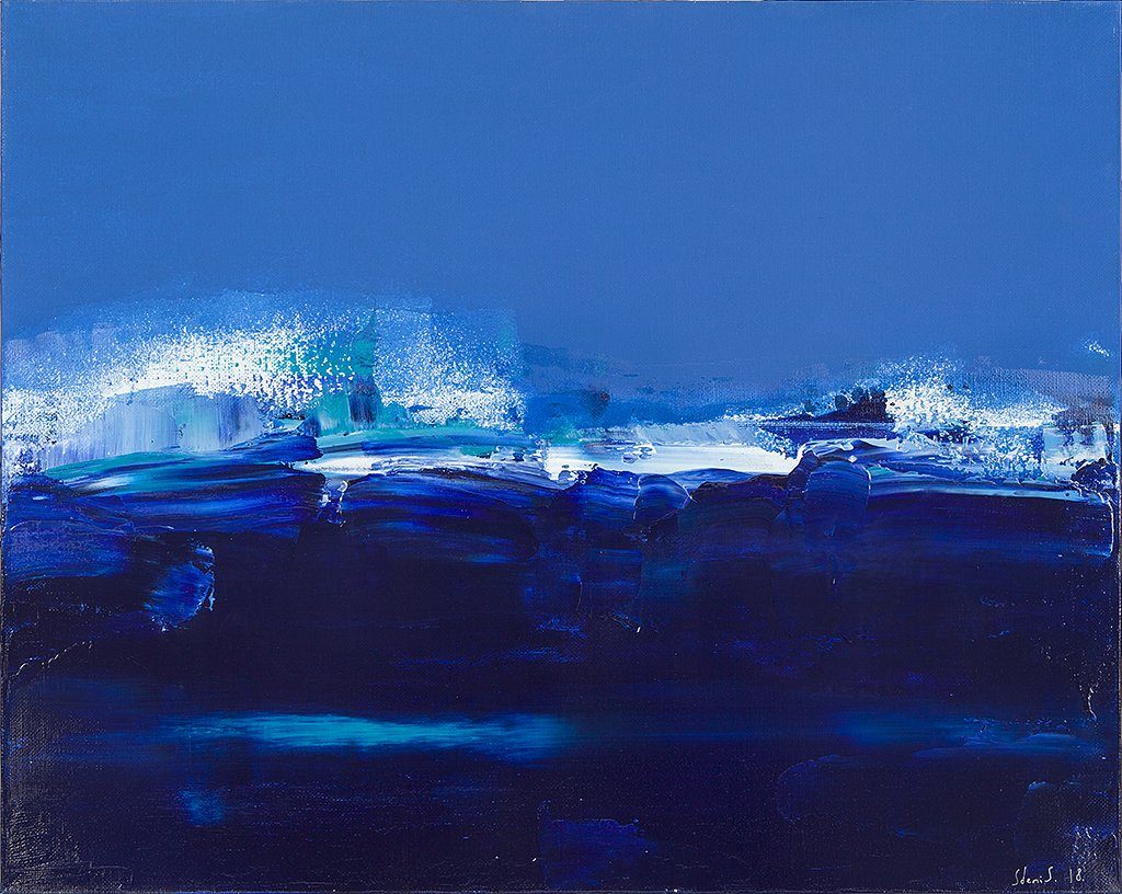Line 3 · 2018 · 100 × 80 cm / 39.4 × 31.5 in