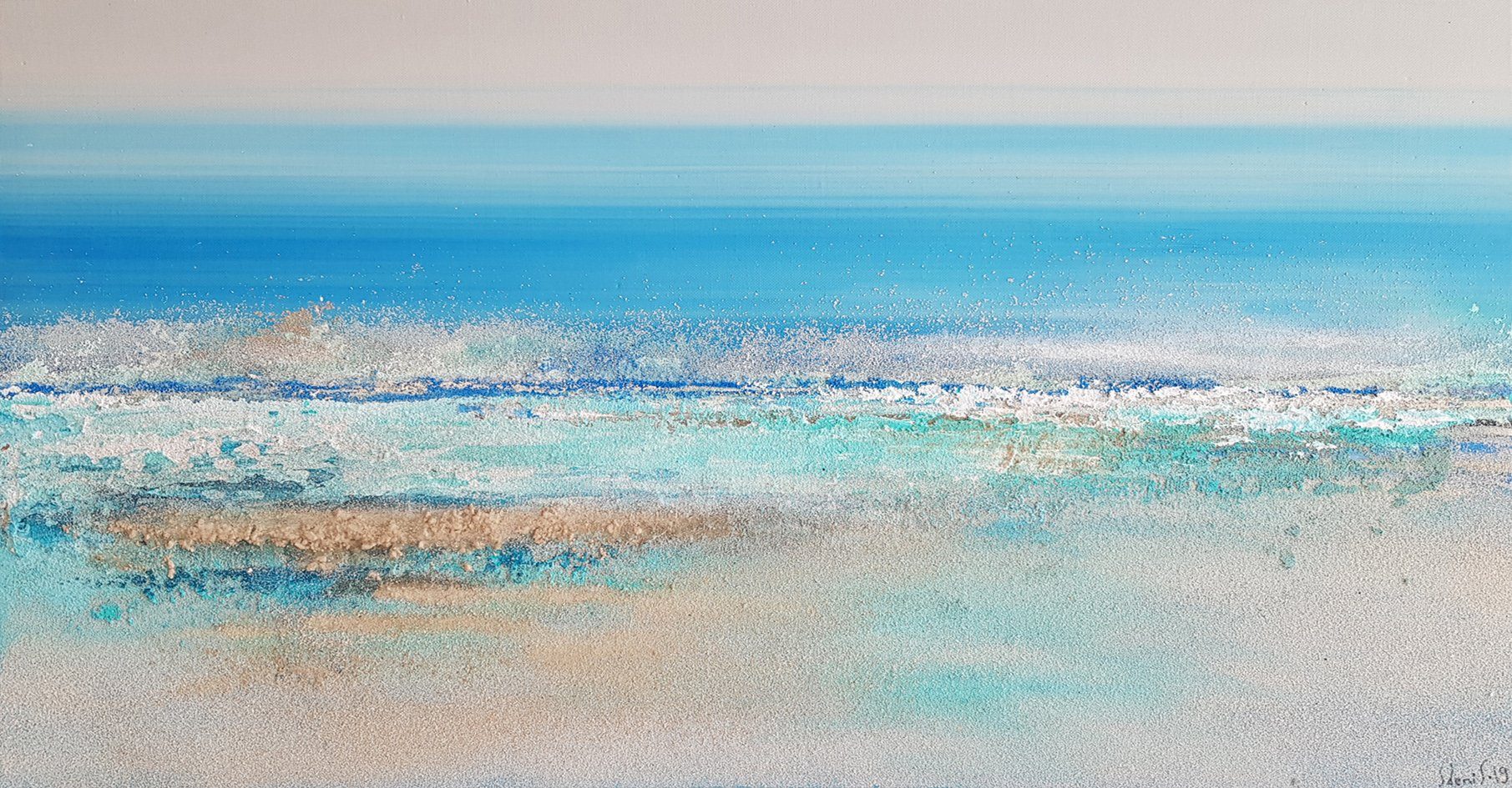 Horizon Infinity · 2019 · 97 × 51 cm / 38.2 × 20.1 in