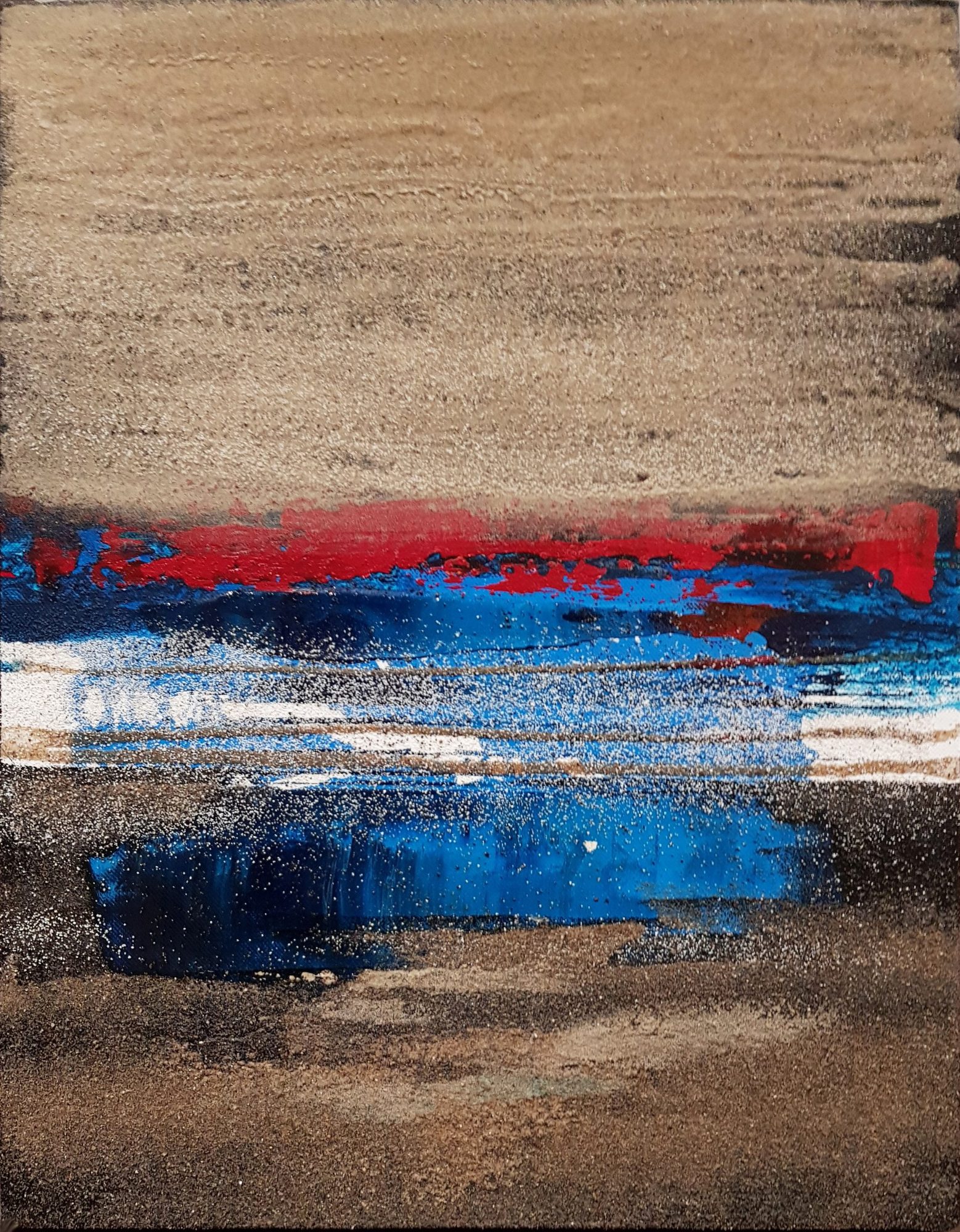 Ocean Blue Yellow Red, 2020, Denis Siniauski — photograph 6