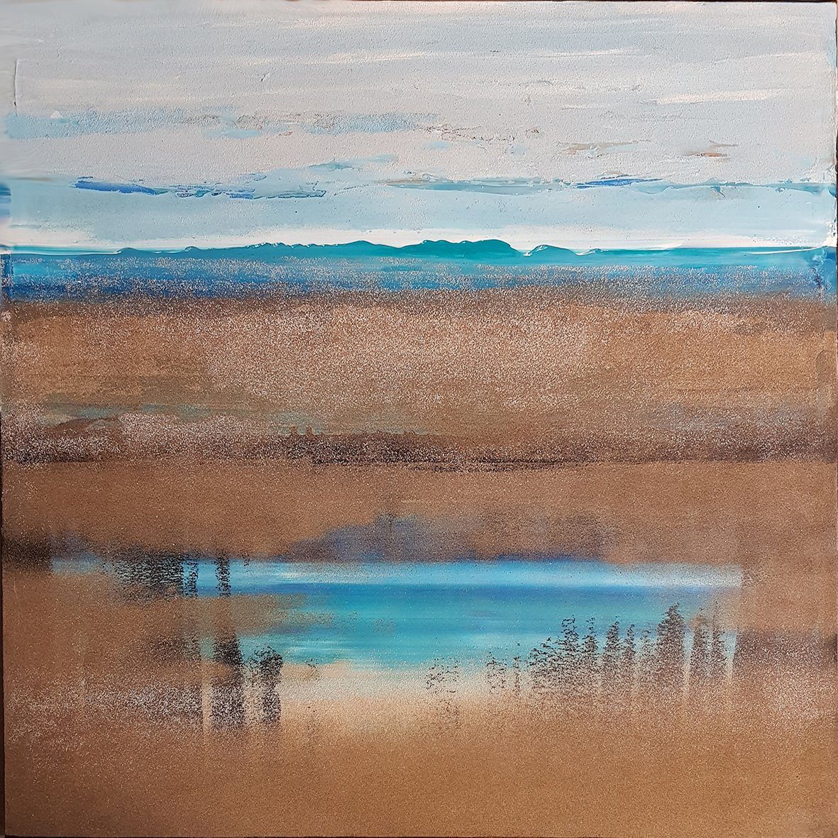 Horizon Tf4 · 2019 · 100 × 100 cm / 39.4 × 39.4 in