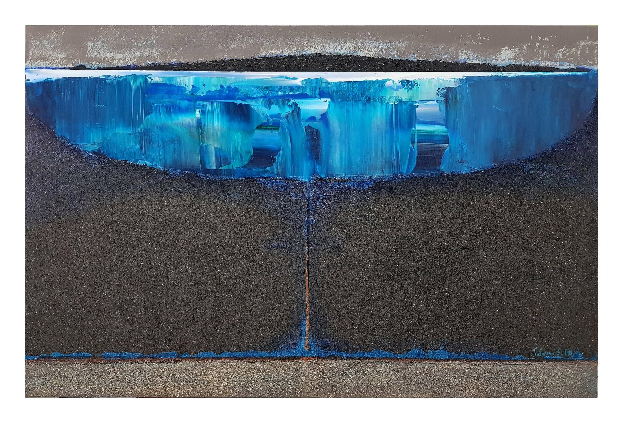 Profundidad 2 · 2018 · 100 × 65 cm / 39,4 × 25,6 in