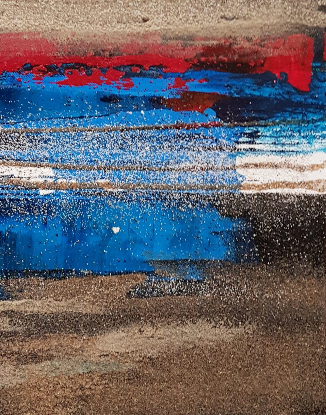 Ocean Blue Yellow Red, 2020, Denis Siniauski — photograph 2