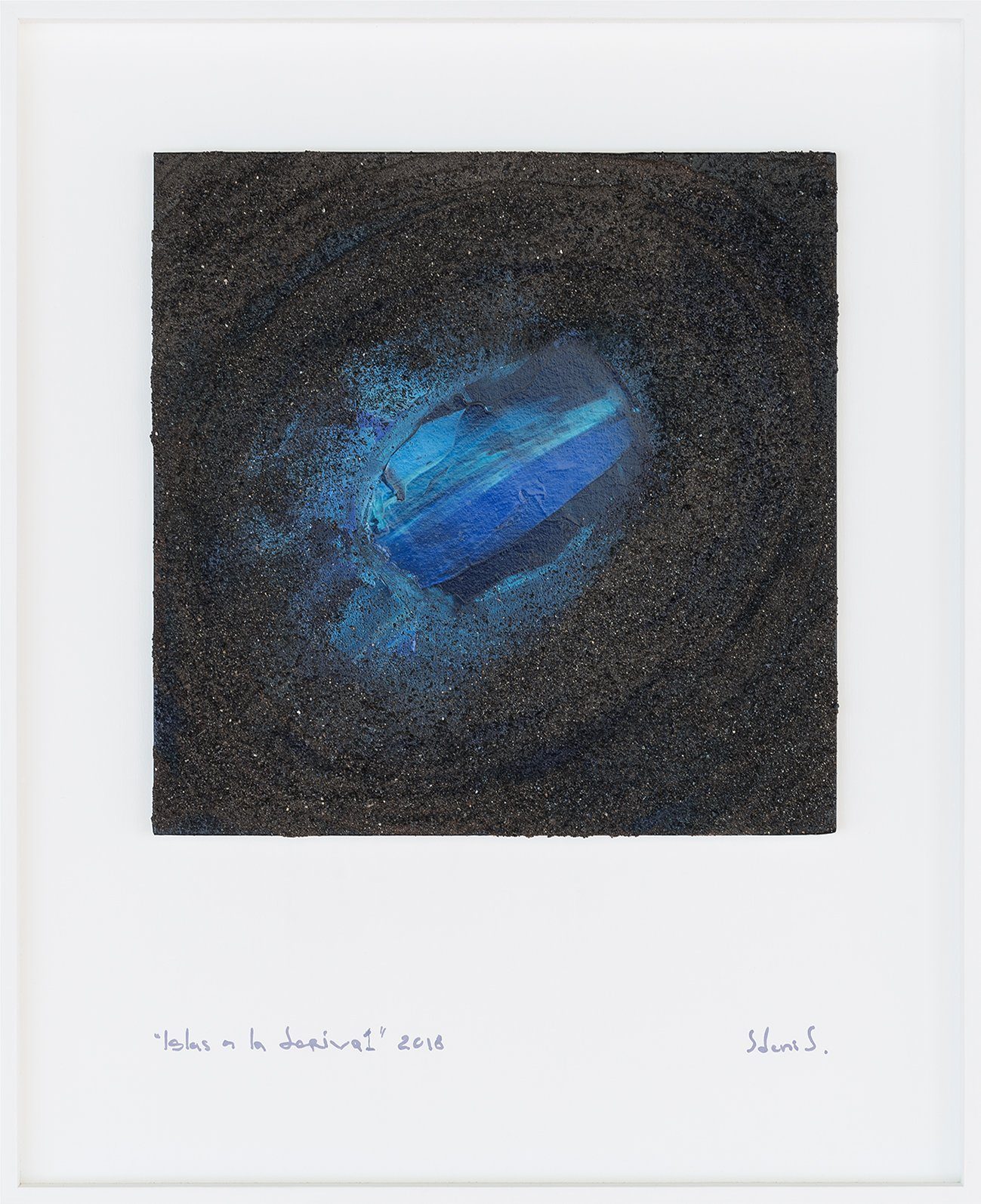Islands in the stream 1 · 2018 · 40 × 40 cm / 15.7 × 15.7 in