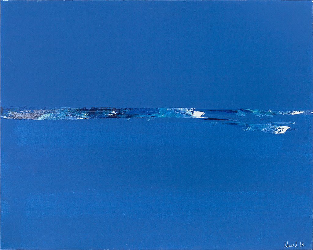 Line 1 · 2018 · 100 × 80 cm / 39.4 × 31.5 in