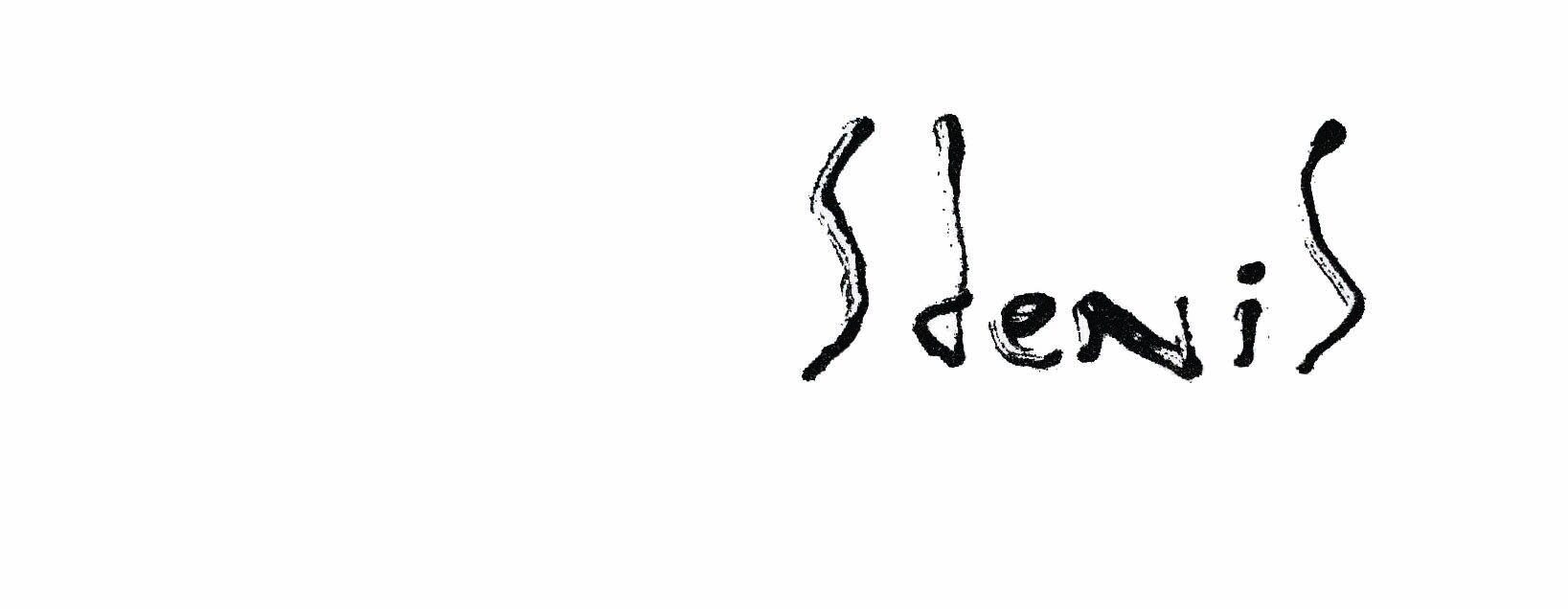 Denis Siniauski signature